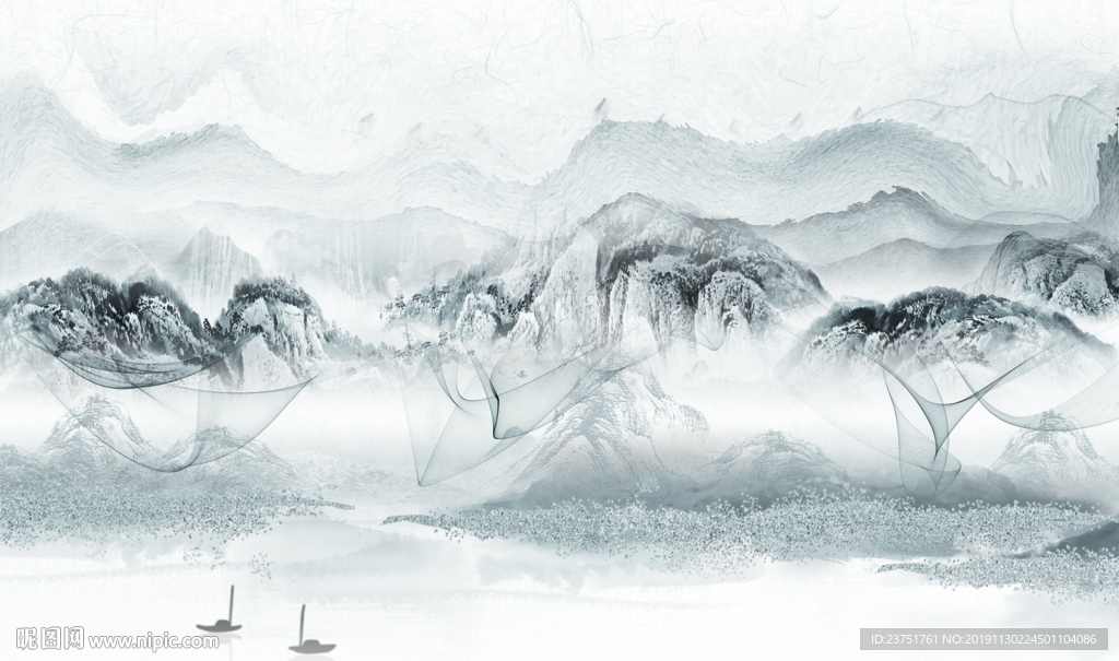水墨画