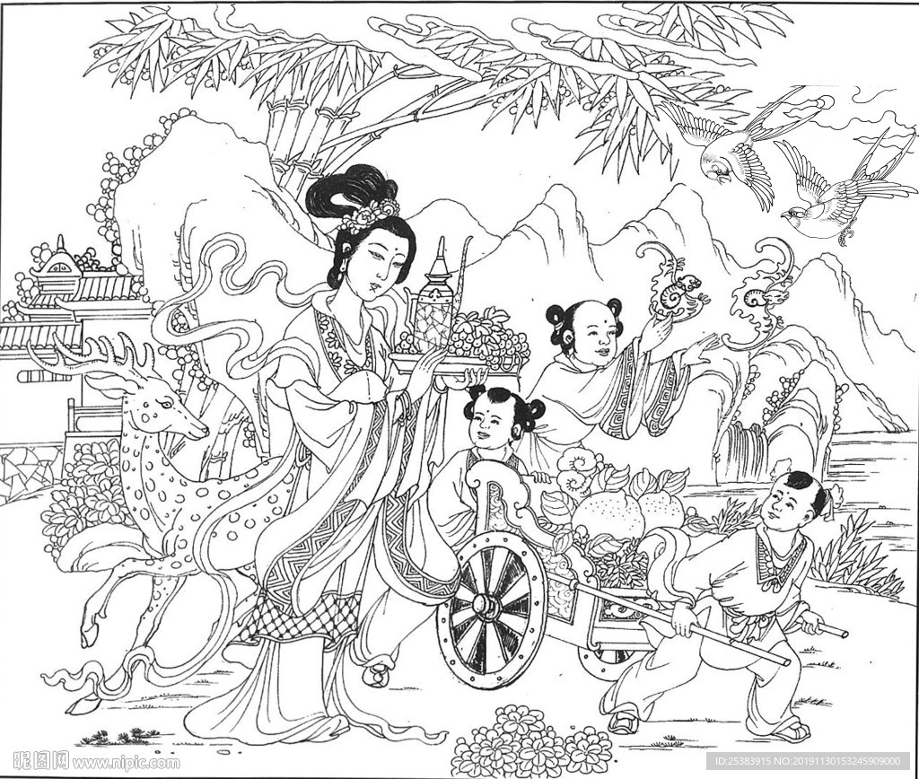 麻姑献瑞