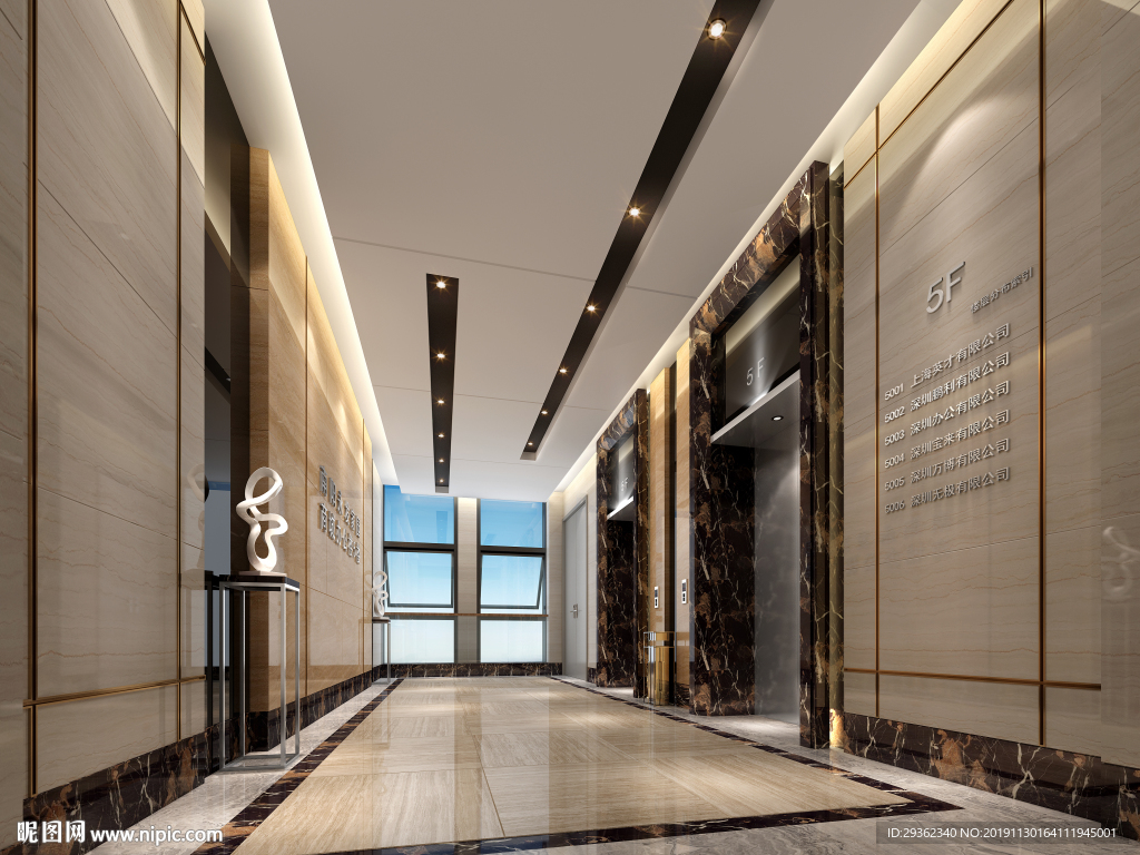 商业酒店电梯电梯室内设计