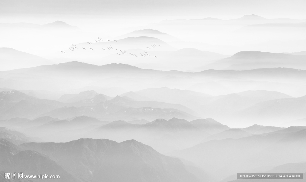 新中式山水画