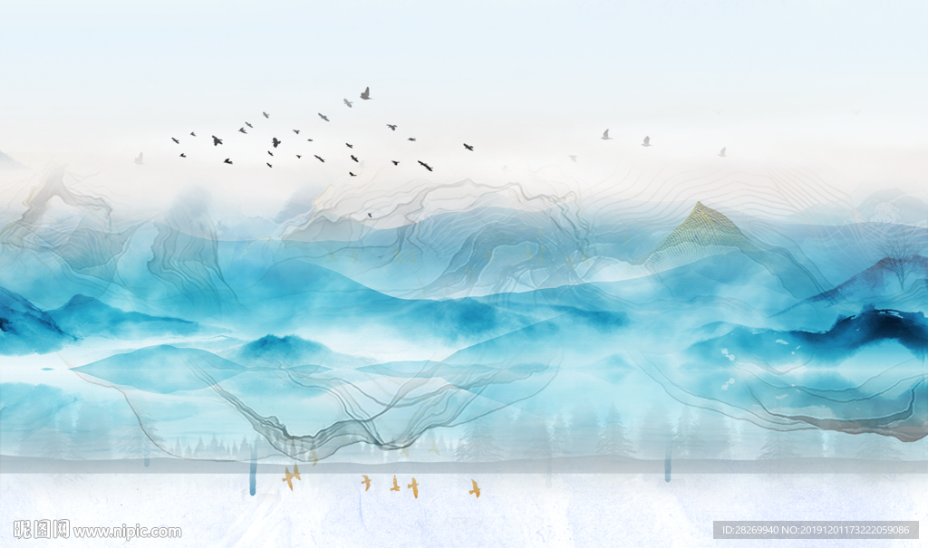 山水画