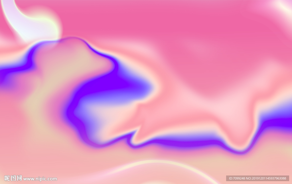 线条彩色线条液体渐变背景