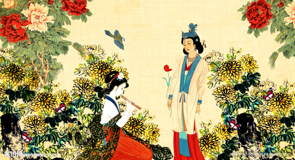 仕女图