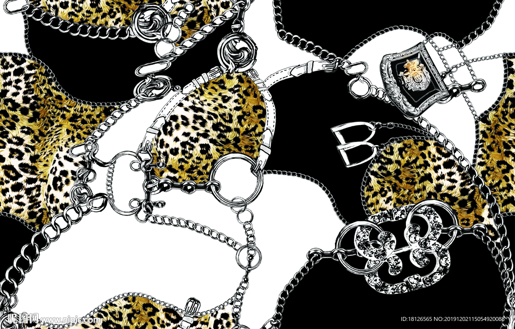 豹纹铁链