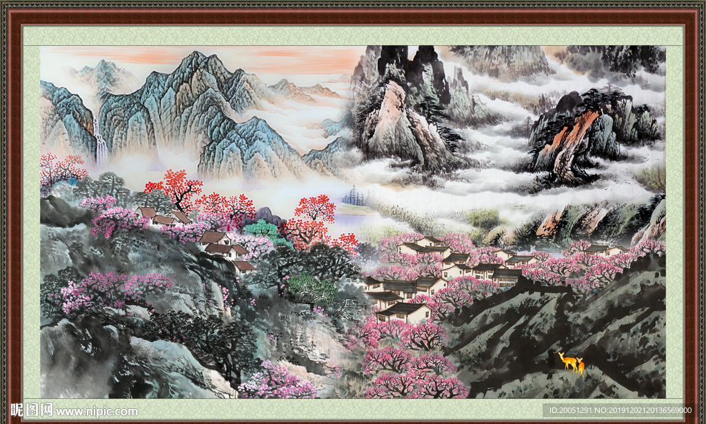 国画山水