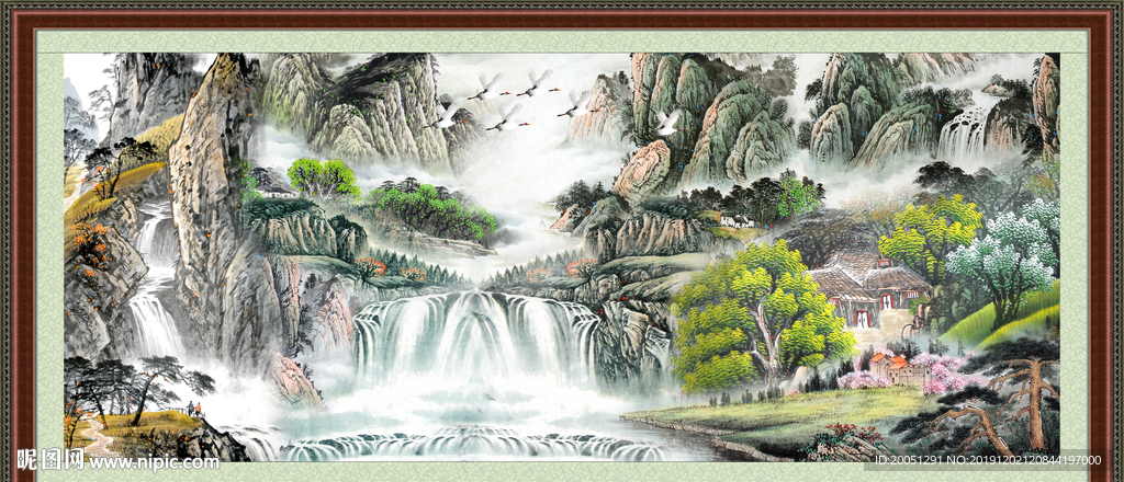 山水画
