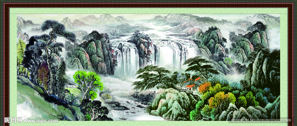 山水画
