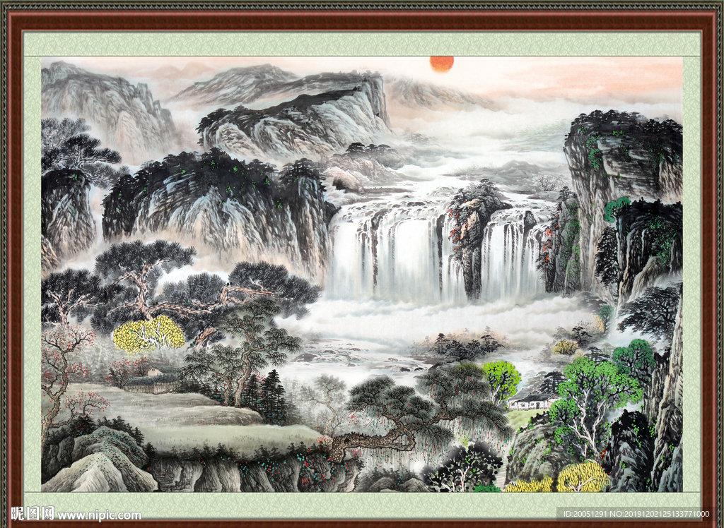 国画山水