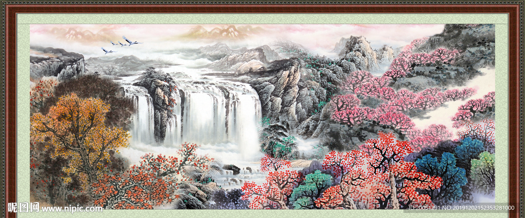 国画山水