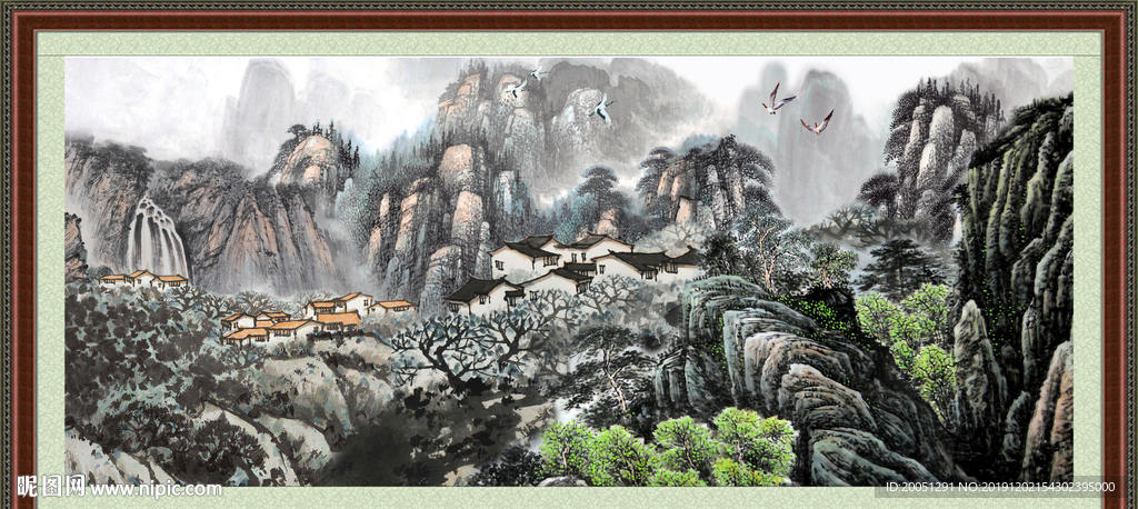 国画山水