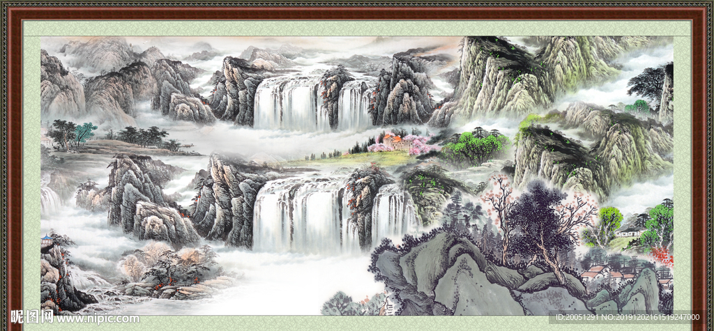 国画山水