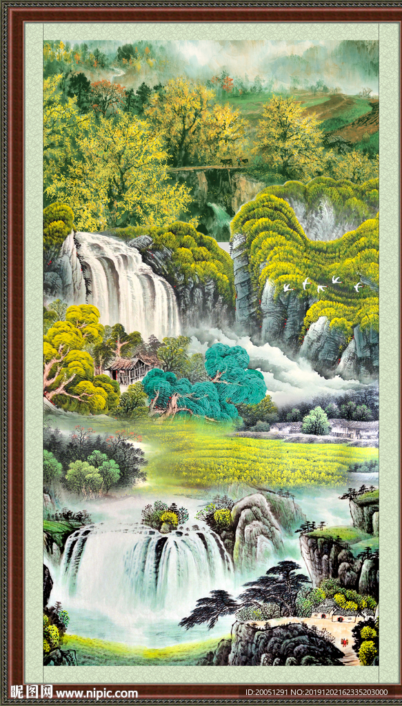 国画山水