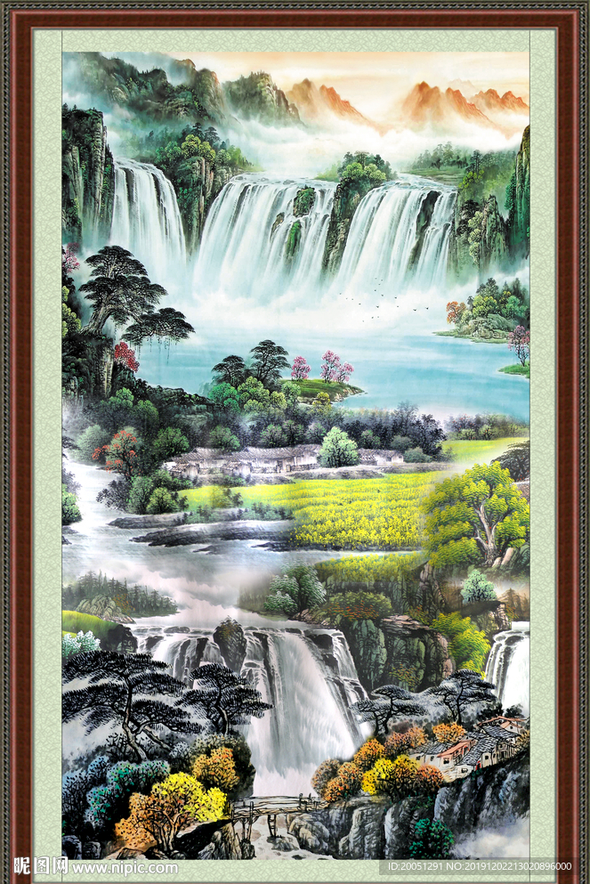 国画山水