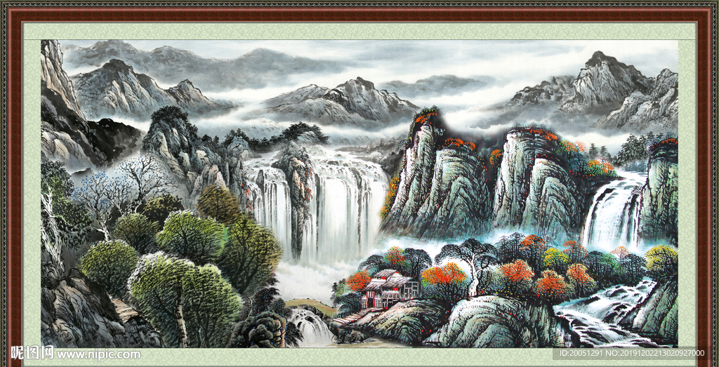 国画山水