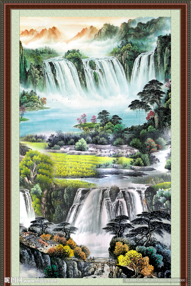 国画山水