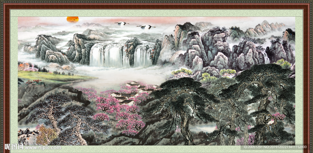 国画山水