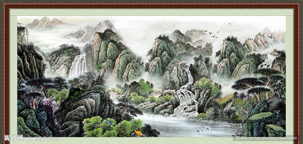 国画山水