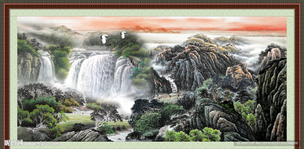 国画山水