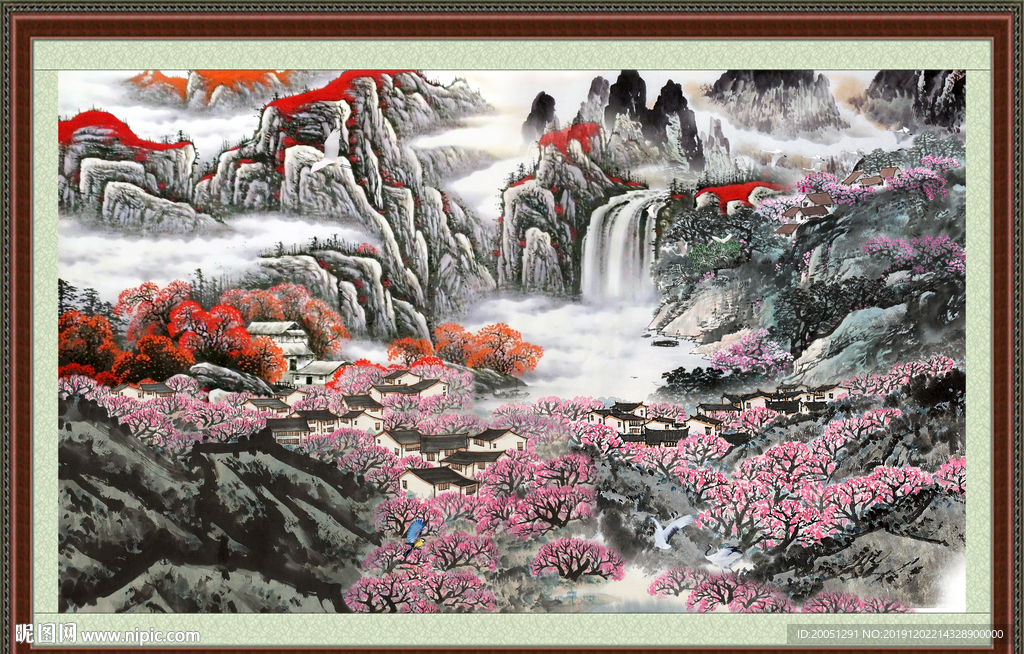 国画山水