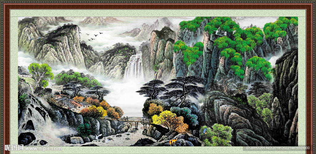 国画山水