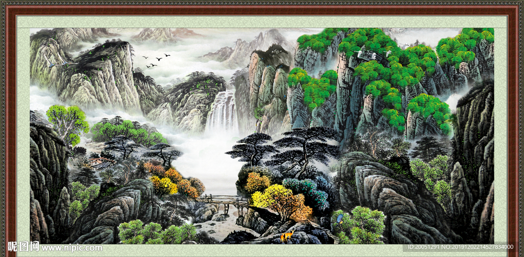 国画山水