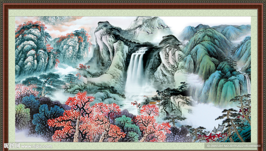 国画山水