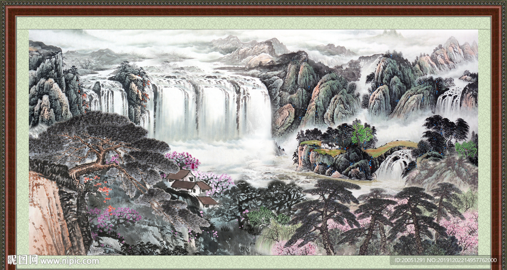 国画山水