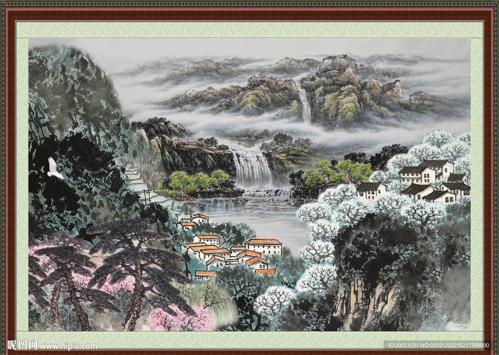 国画山水