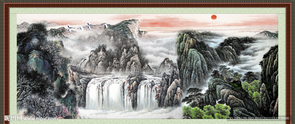 国画山水
