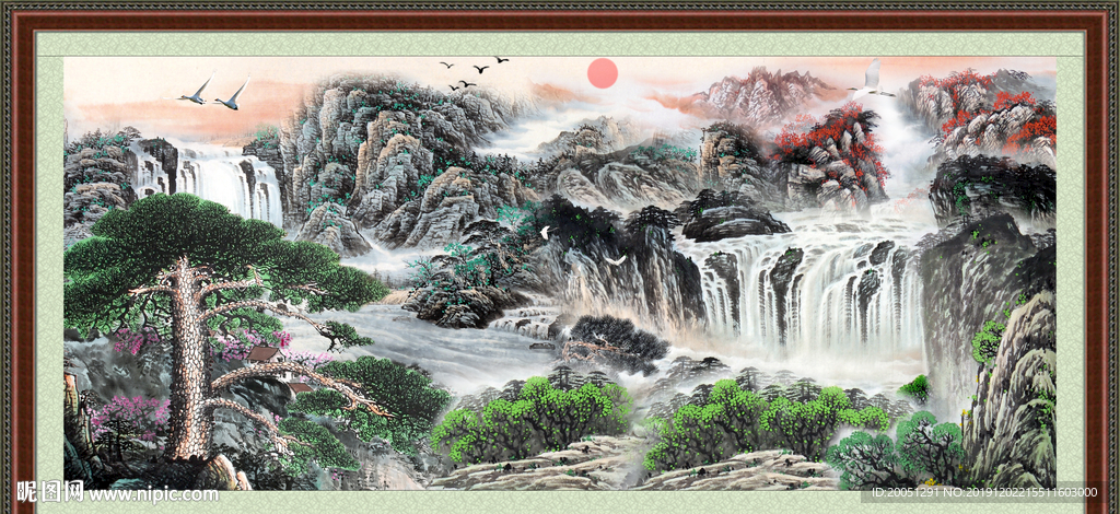 国画山水