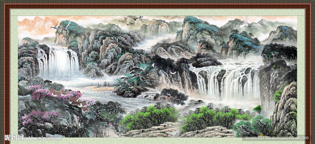国画山水