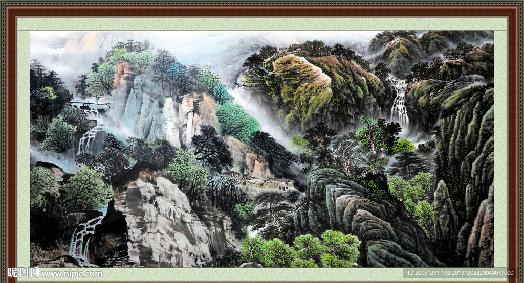 国画山水