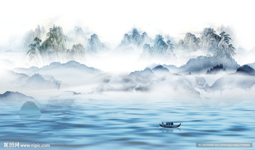 新中式山水