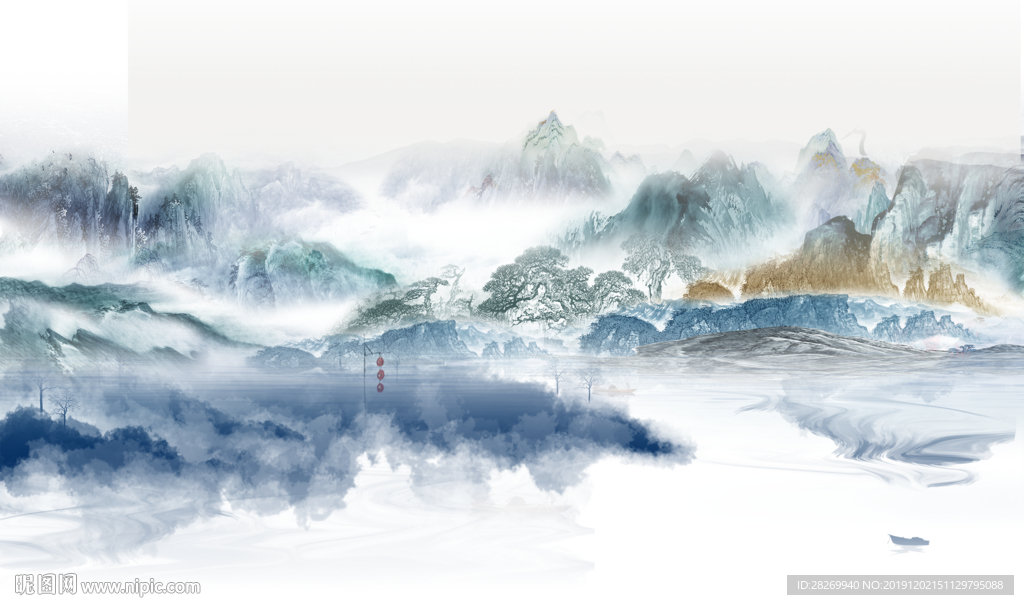 中国风背景墙