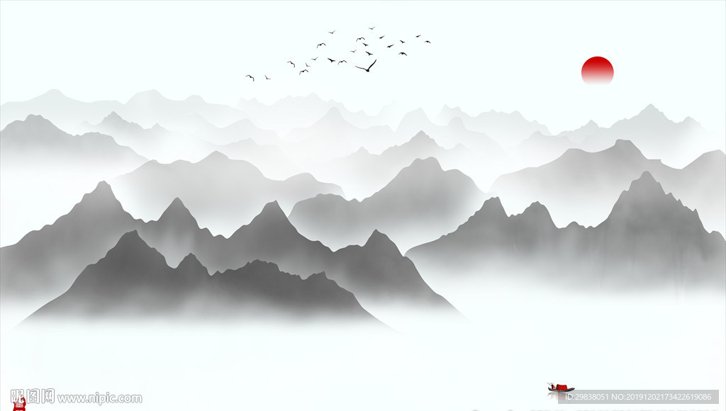 山水画