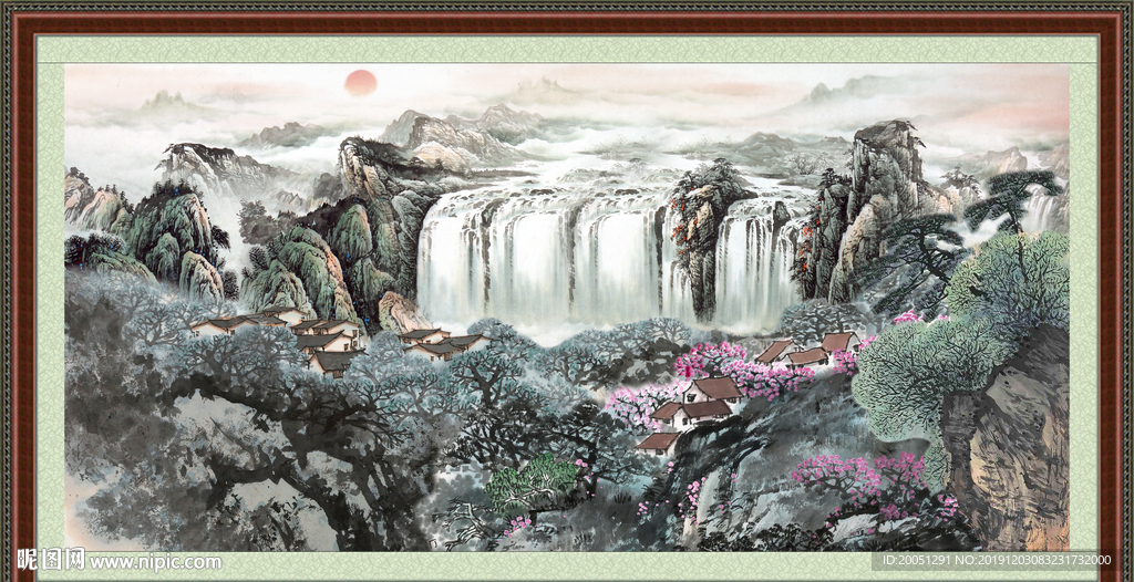 国画山水