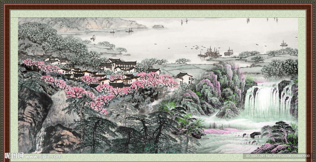 国画山水