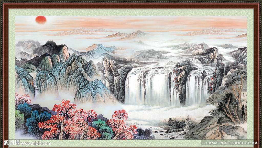 国画山水