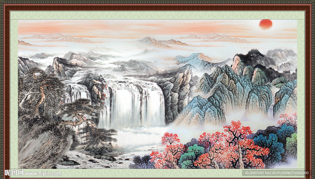 国画山水