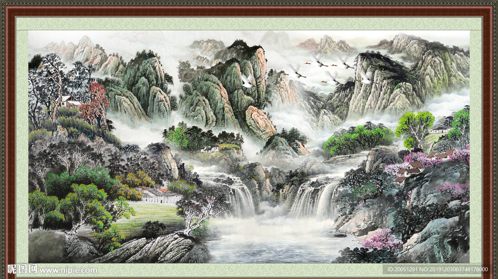 国画山水