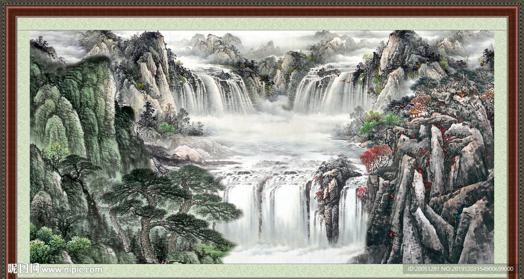国画山水
