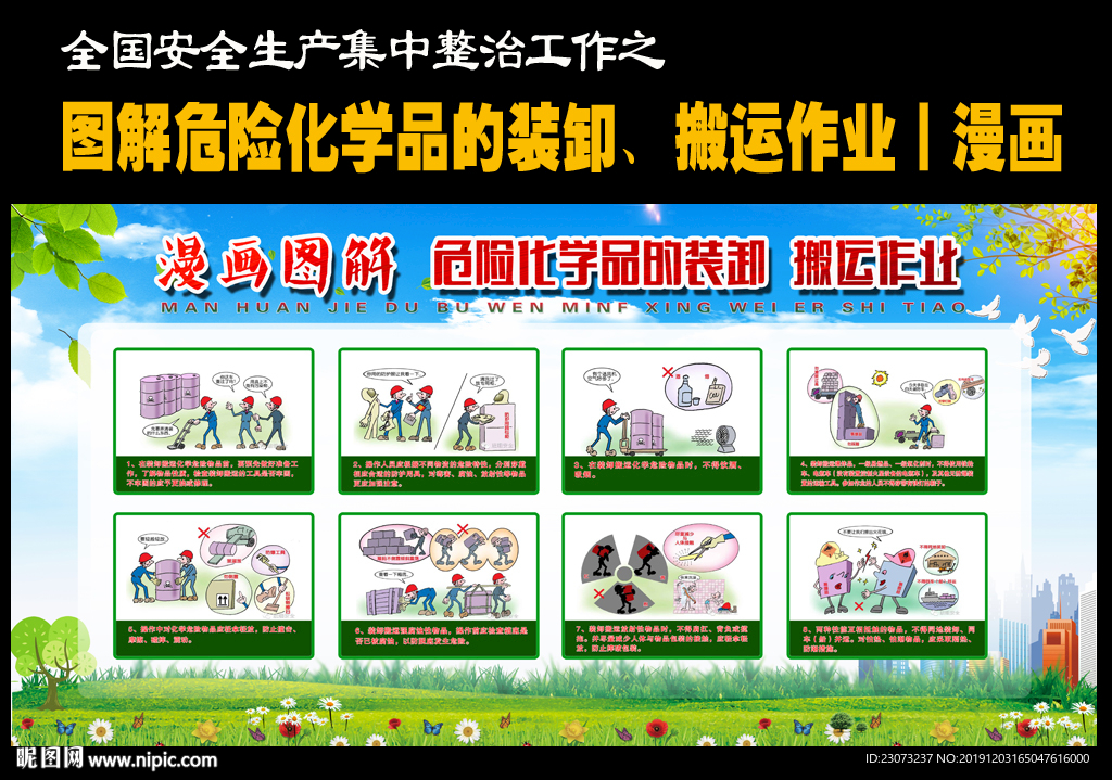 危险化学品的装卸 搬运作业