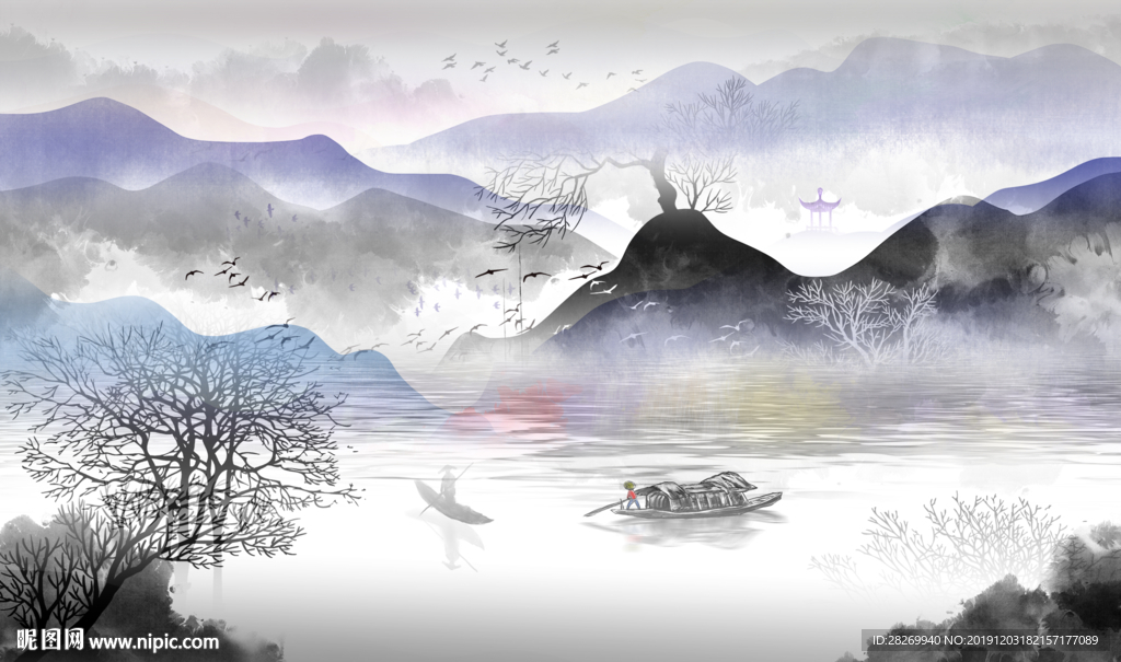 水墨画