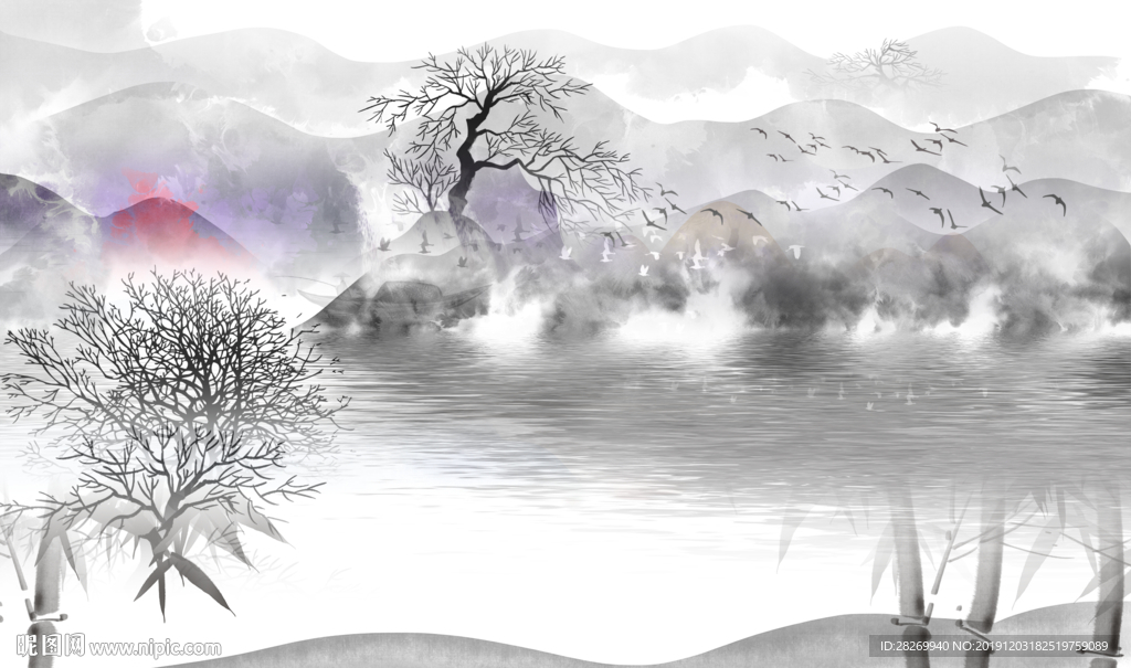 水墨画