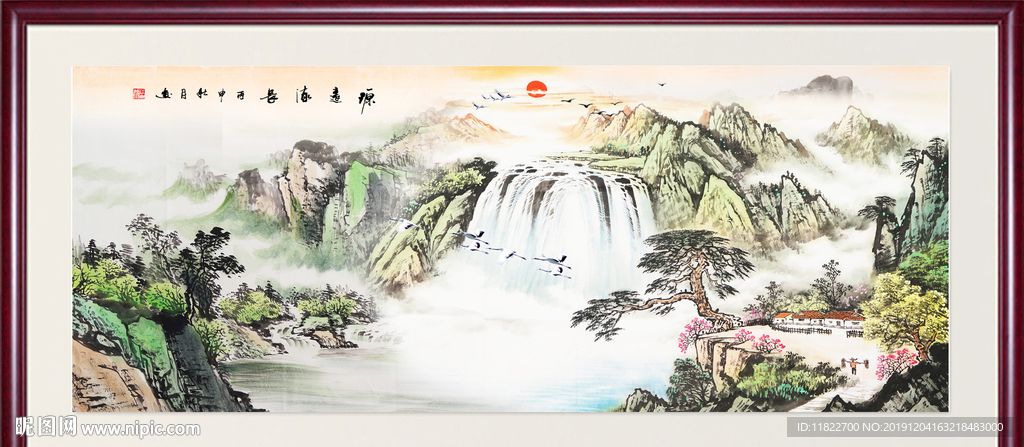 山水风景画
