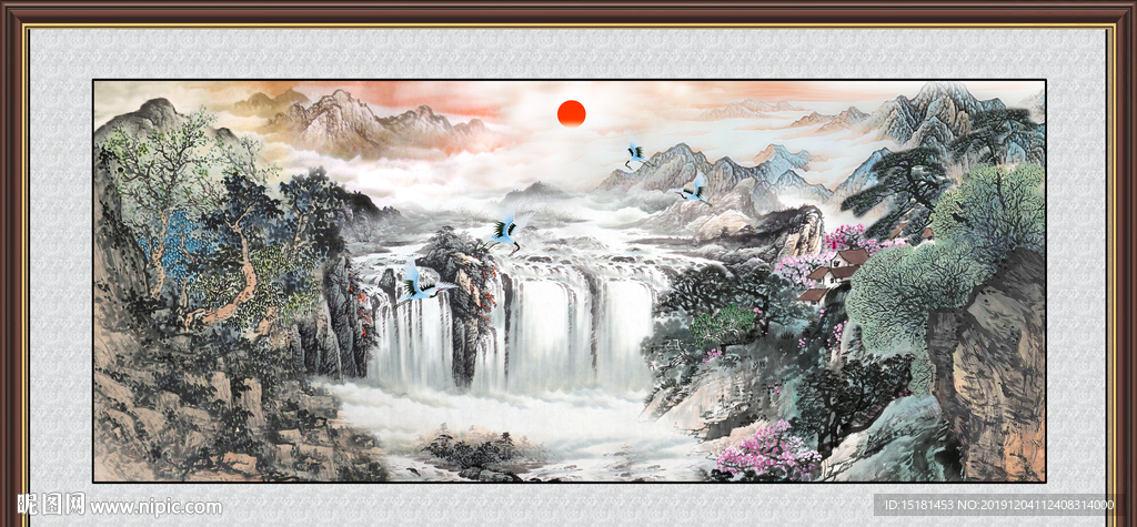 国画山水