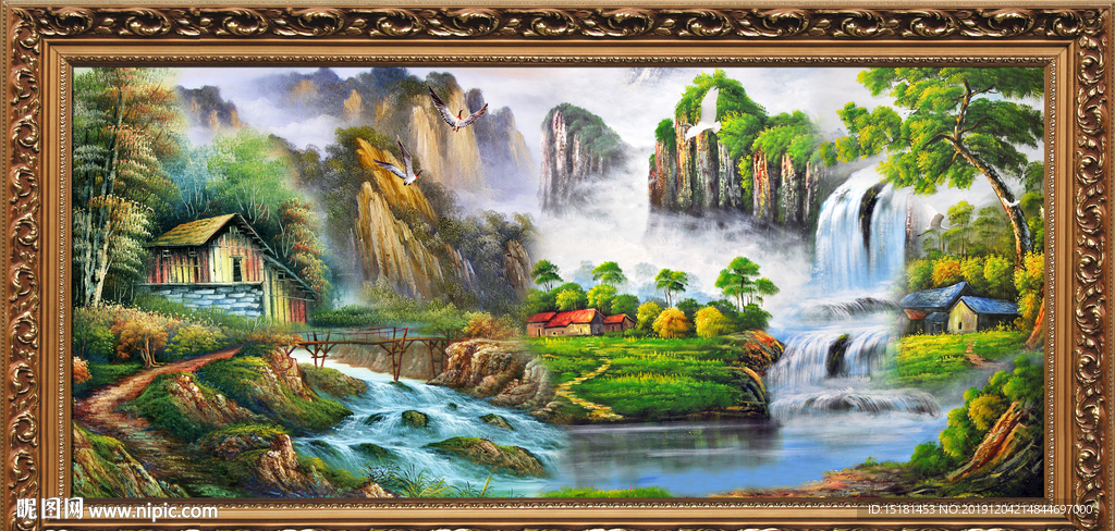 油画风景