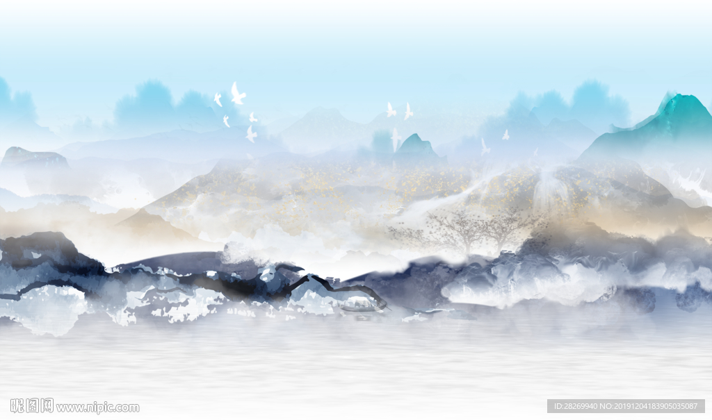 水墨画