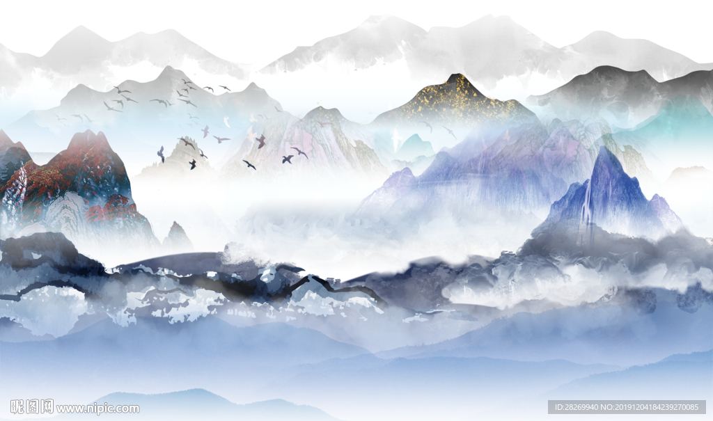 水墨画