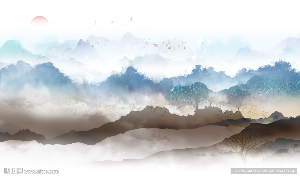 山水画